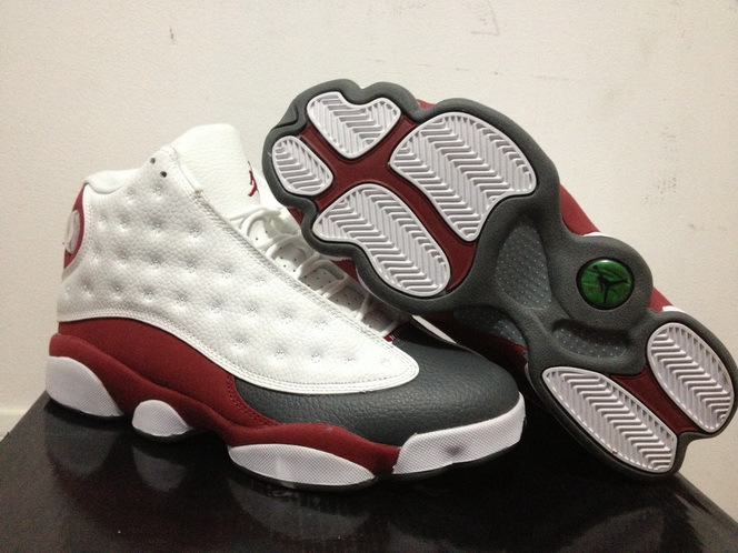 Air Jordan 13 Mens Shoes Aaa Black/White/Red Online